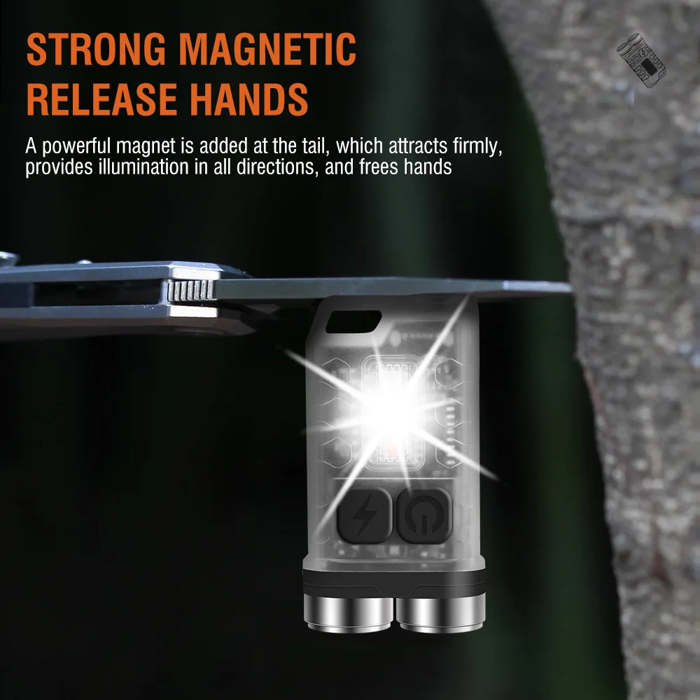BORUiT V3 LED キーホルダー ポータブル 900 - Fishing Light のレビューと価格