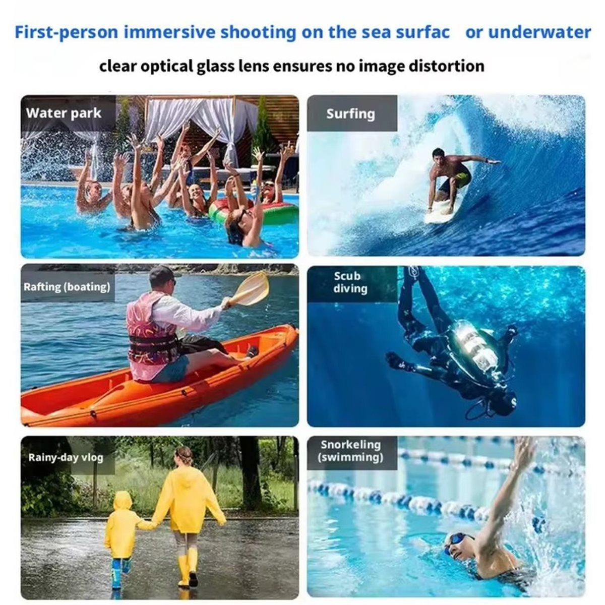 N05R 防水ダイビングハウジングケースポケット 4 用 6 - Underwater Camera のレビューと価格